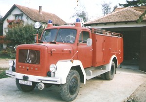 Auto-cisterna Magirus iz 1965. god. (nabavljena 1994. godine)
