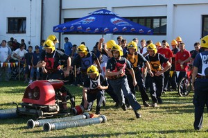 Nastup muškog "A" odjeljenja Društva na 4. Regionalnom natjecanju vatrogasaca ludbreške regije u Ludbregu 2008. godine